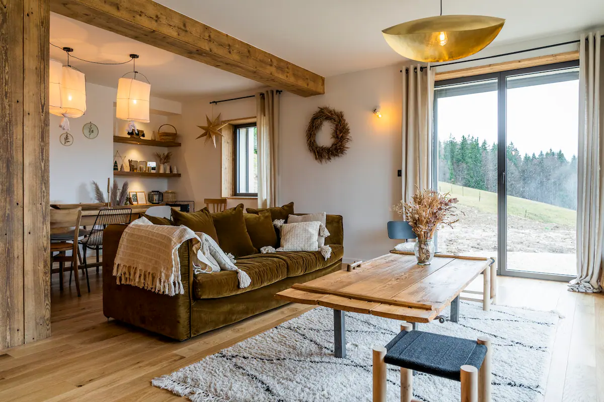 La Ferme PLume Hôtel La Mainaz dans le Haut-Jura