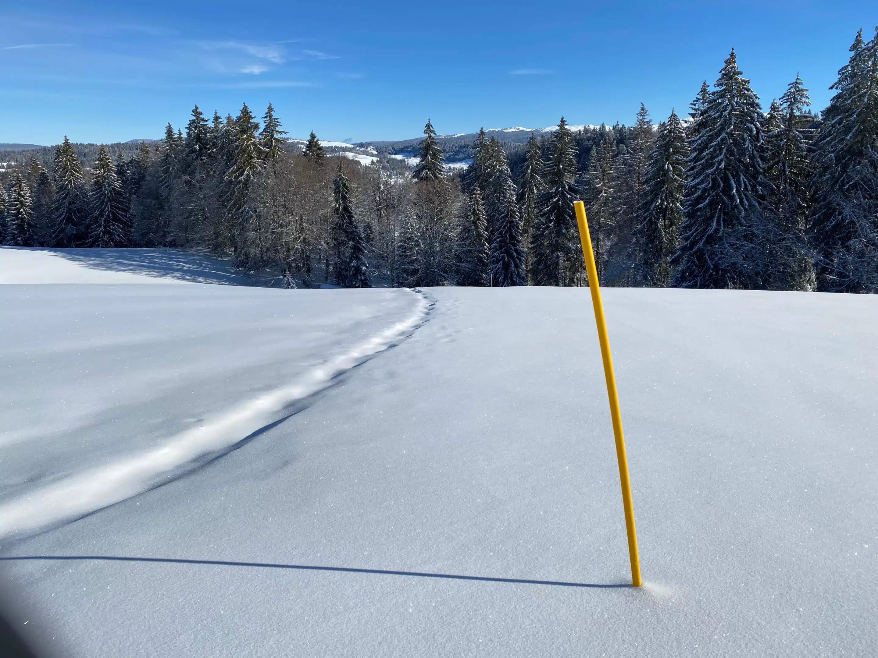 Itineraire raquettes Jura