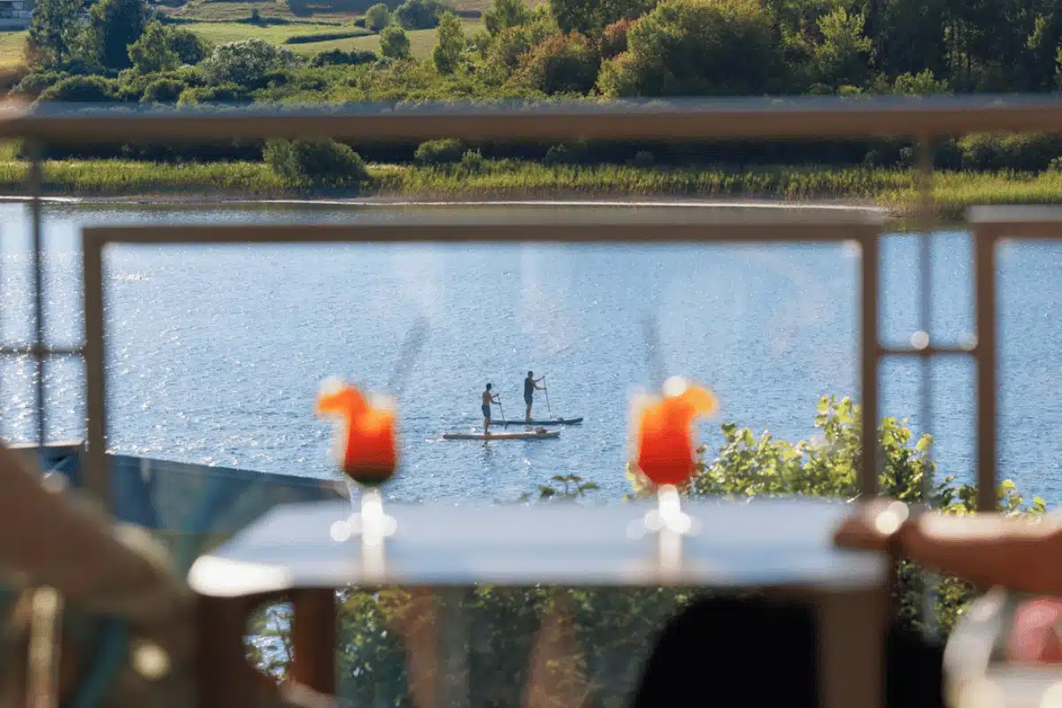Terrasse lac Abbaye