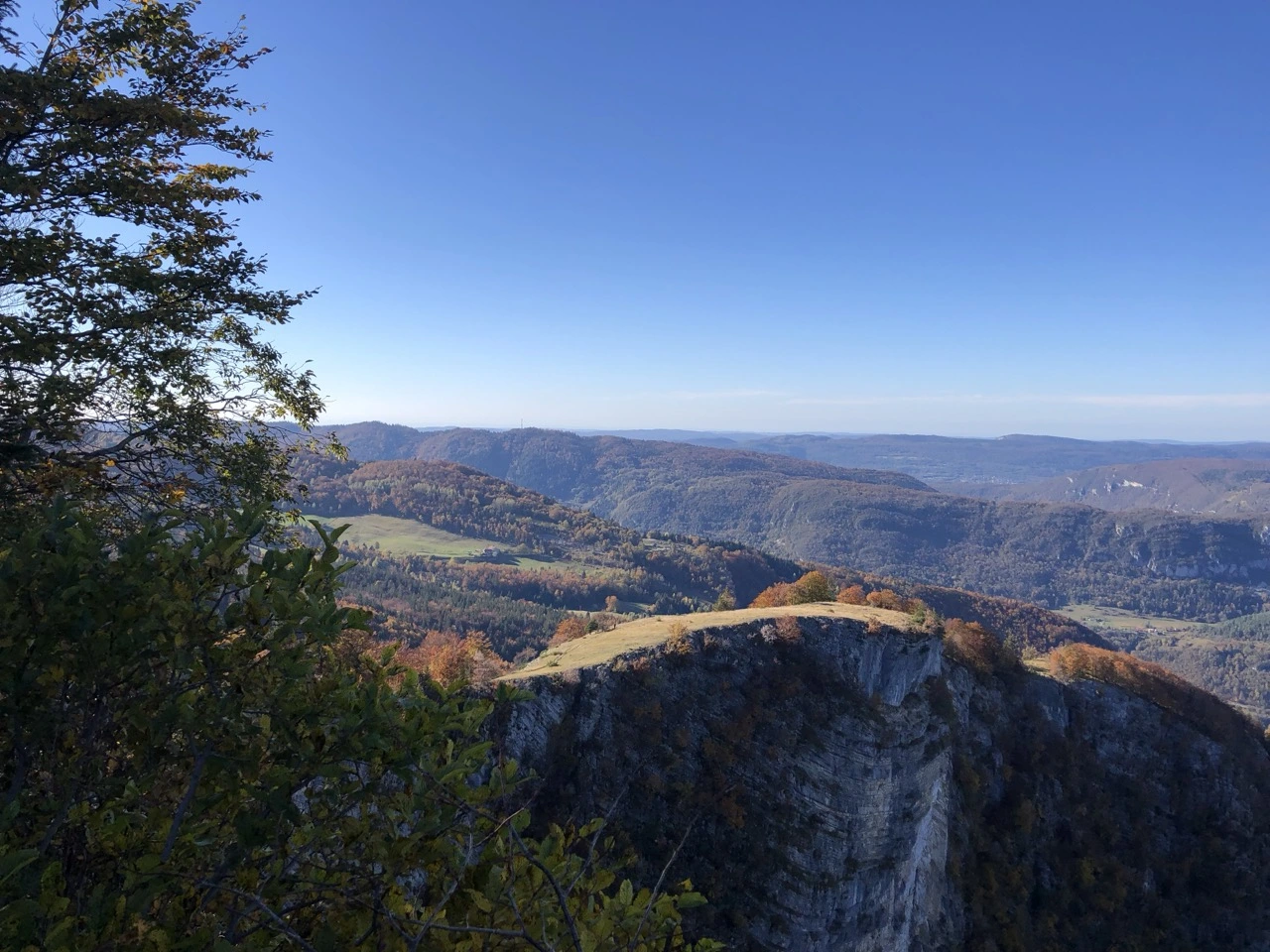 Rando Jura sentier Chamois