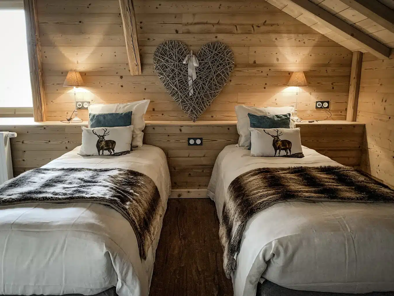 Chambre du Moulin des Scies Neuves ; un chalet à louer aux Rousses dans le Jura.